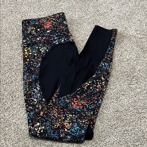 lululemon athletica Colorful Floral Leggings
